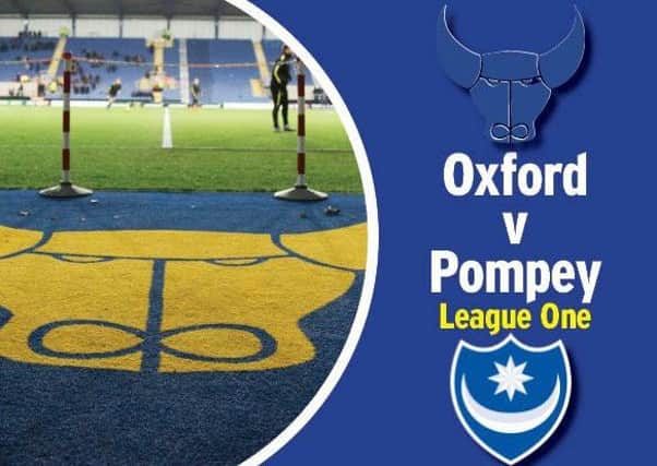 Pompey travel to the Kassam Stadium today in League One