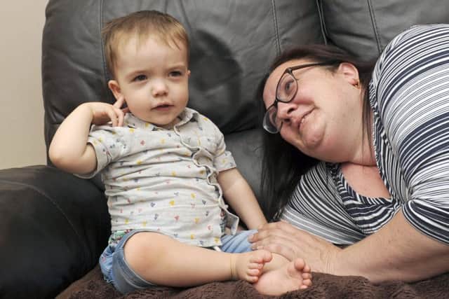 Emma Burrage with 21-month-old son Thomas Burrage (170945-1) PPP-171008-132528001