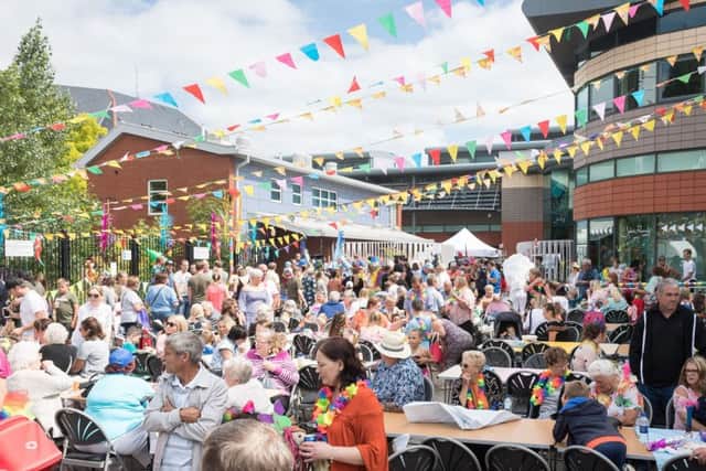 The scene at the John Pounds Centre Picture: Keith Woodland (171003-0090)