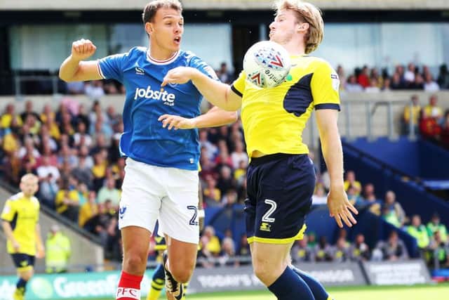 Kal Naismith 'fed off scraps' against Oxford Picture: Joe Pepler