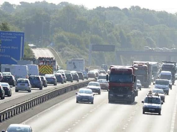 Major works on improving Junction 9 of the M27 are set to go ahead (picture by Allan Hutchings)