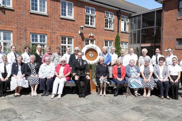 Serving and former Wrens together at HMS Sultan
