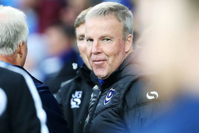 Pompey boss Kenny Jackett Picture: Joe Pepler
