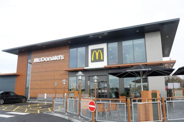 23/11/2016 (DR)McDonalds in Waterlooville officially is the first business to open their doors on the new industrial park in Waterlooville, creating 120 new jobs. Picture: Sarah Standing (161592-3497) PPP-161123-121052001