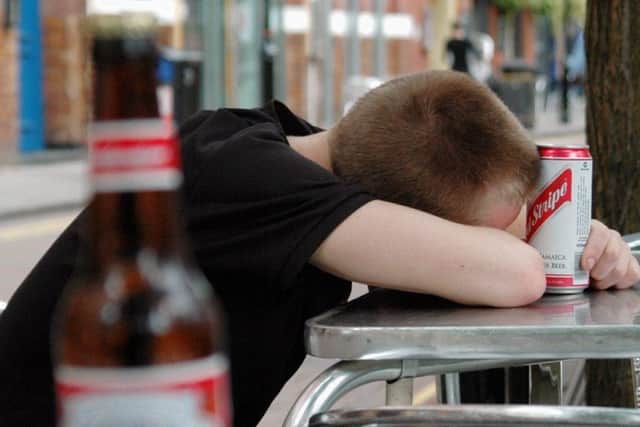 QA has been running a survey into alcohol and hospital admissions Picture posed by model
