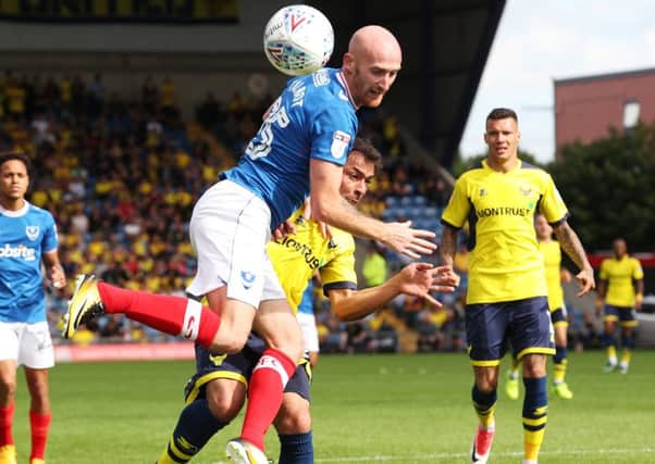 Drew Talbot has been given a new lease of life at Pompey under Kenny Jackett