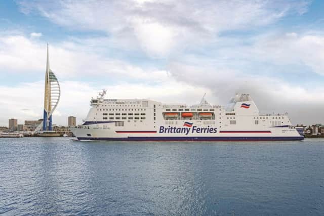 Brittany Ferries Le Mont St Michel ship