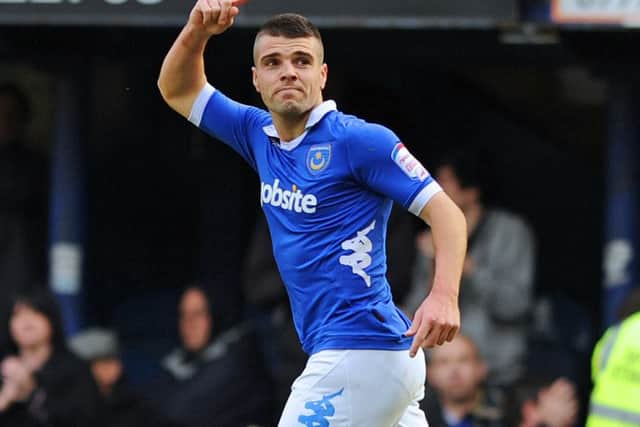 Former Pompey midfielder Liam Walker