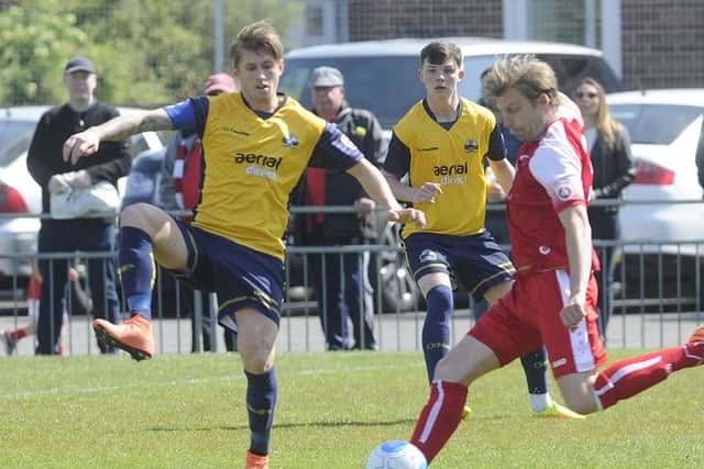 Aaron Dawson, left. Picture: Ian Hargreaves