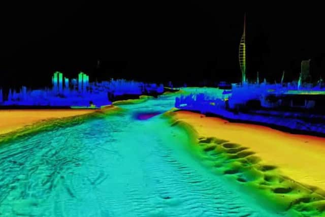 A screenshot from the video