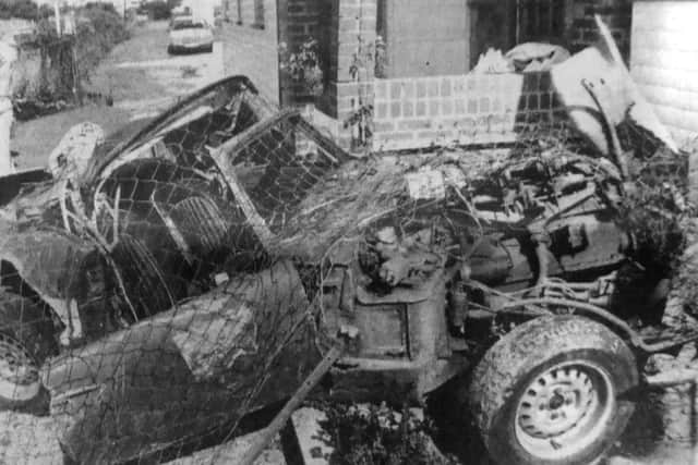 jpns-19-08-17 retro Aug 2017
Sportscar - The two-seater sportscar in which one man died and another was seriously injured