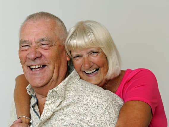 John and Nora Pickering, from Portchester, met through The News' lonely hearts pages 20 years ago. Picture: Ian Hargreaves (170946)