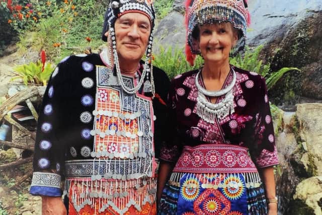 John and Nora on a recent holiday in Thailand, where their son lives