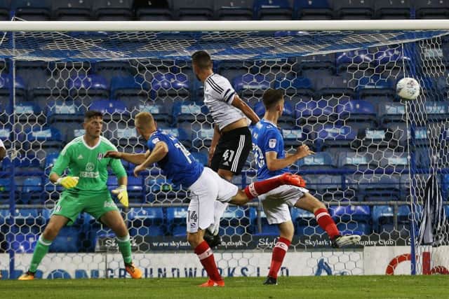 Pompey and Fulham drew 3-3. Picture: Joe Pepler