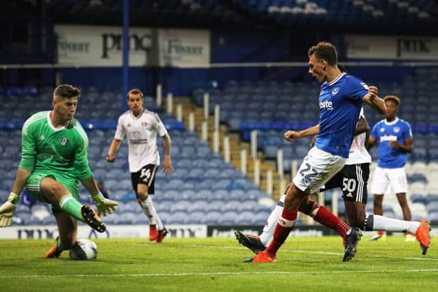 Pompey and Fulham drew 3-3. Picture: Joe Pepler