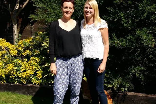 Caption: Sam Willis and Claire Goldstone from Voice 4 Portchester who created charity calendarsCredit: Sam Willis PPP-170815-160947001
