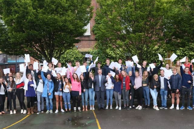 Students at Portsmouth Grammar School