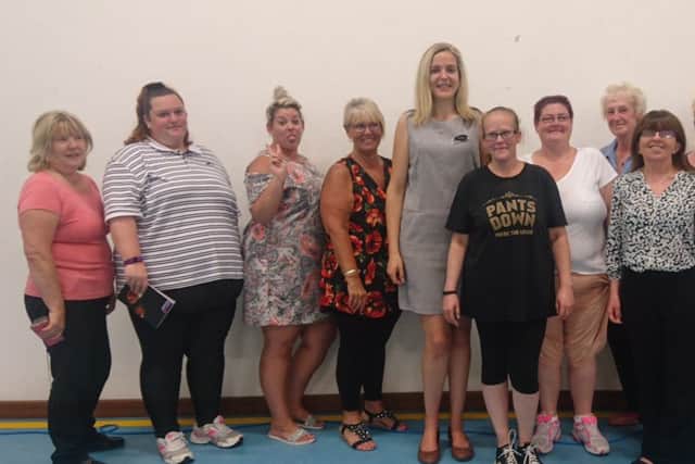 Amanda Harland and the Somerstown Slimming World team