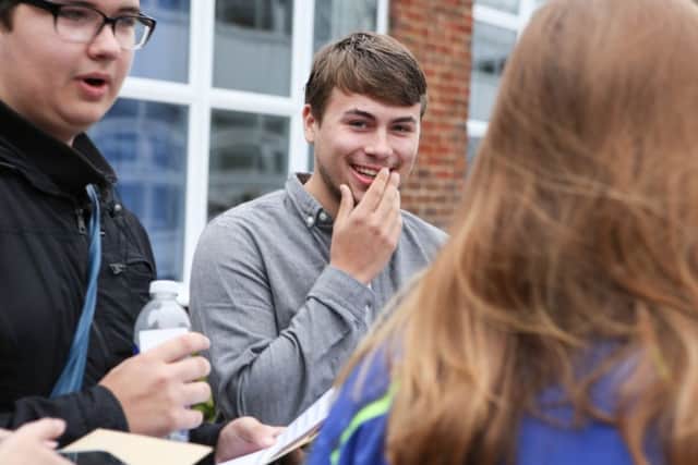 Charlie Dickie at the Havant Sixth Form campus of HSDC Picture: Habibur Rahman (171065-43)