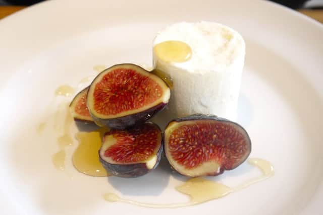 Fresh figs with yoghurt parfait by Fat Olives' Lawrence Murphy