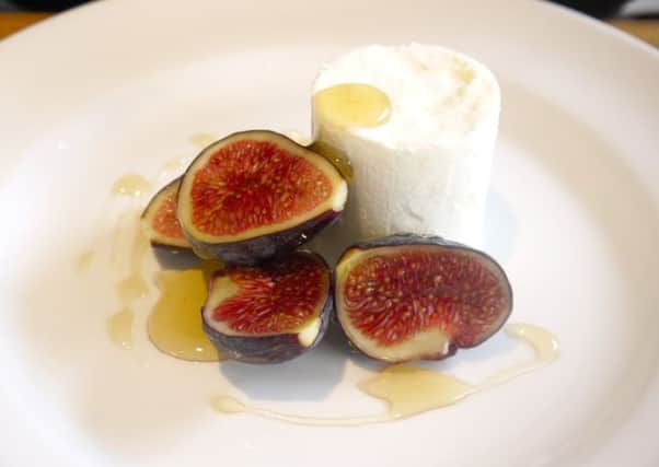 Fresh figs with yoghurt parfait by Fat Olives' Lawrence Murphy