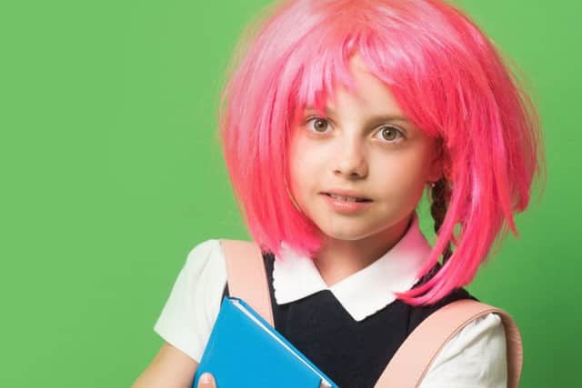 Pink hair: why would any parent think this is acceptable?