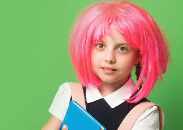 Pink hair: why would any parent think this is acceptable?