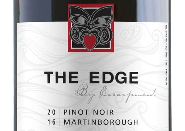 Alistair's choice - The Edge Pinot Noir 2016 Escarpment