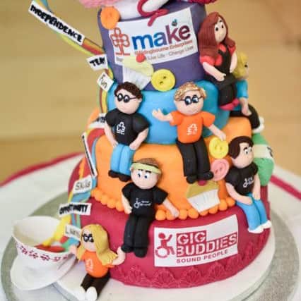 The incredible celebration cake for the opening of Make (171176-111)