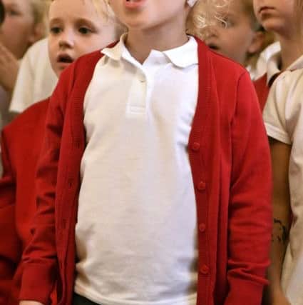 A youngster sings her heart out at the opening ceremony       (171147-7)