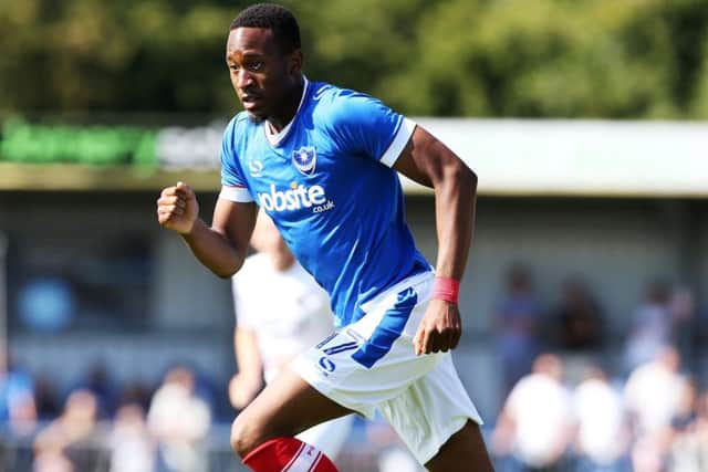Nicke Kabamba is out on loan at Colchester. Picture: Joe Pepler