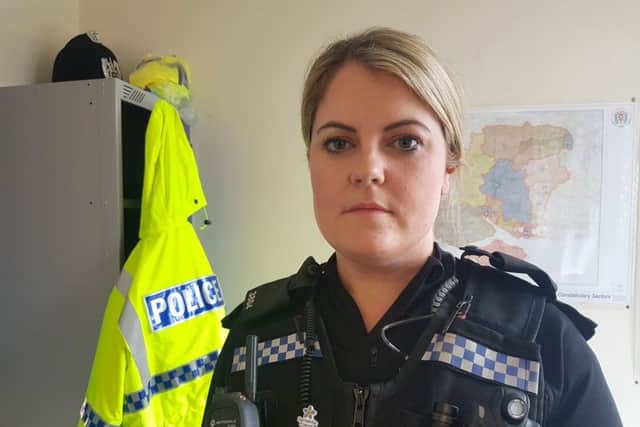 PC Danielle Ruzewicz was left permanently scarred in the attack