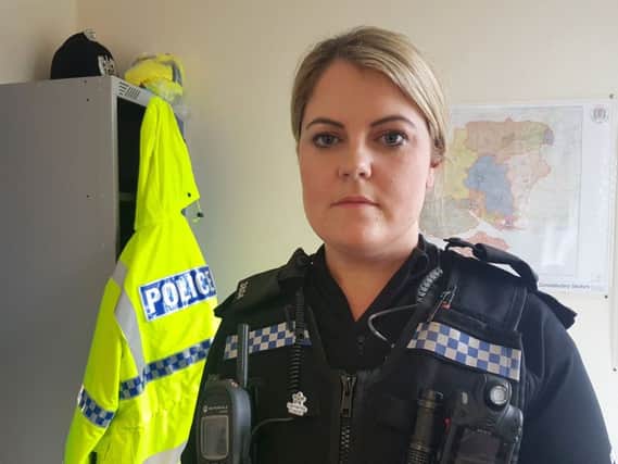PC Danielle Ruzewicz was left permanently scarred in the attack