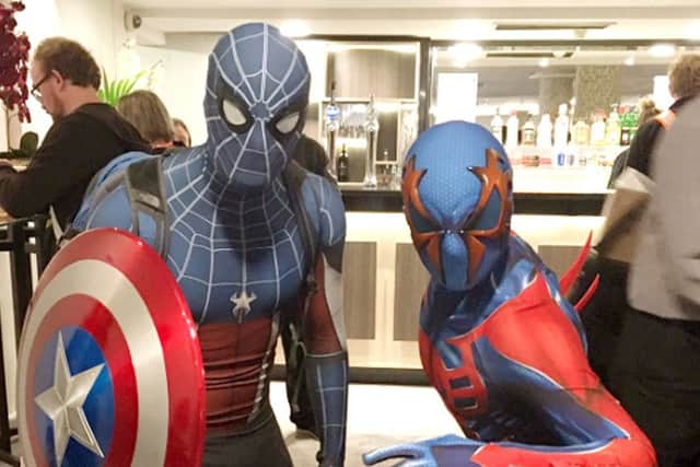 Getting ready for Comic Con