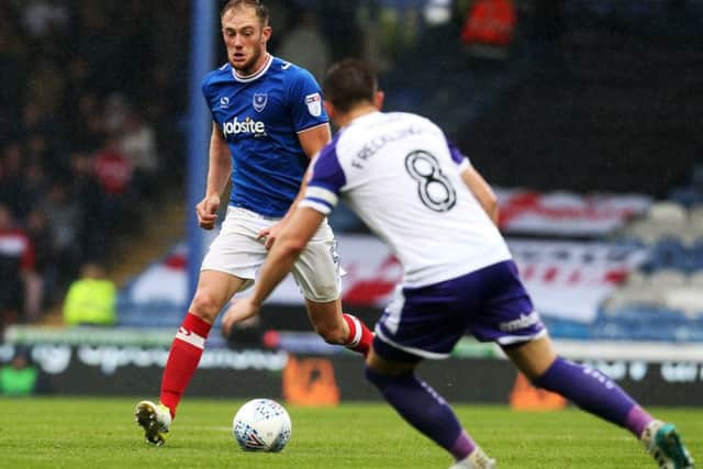 Pompey defender Matt Clarke. Picture: Joe Pepler