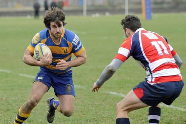 Wes Dugan, left, has stayed at Gosport & Fareham this season