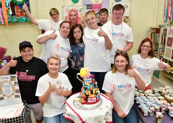 The Make team from the Aldingbourne Trust Picture: Vernon Nash