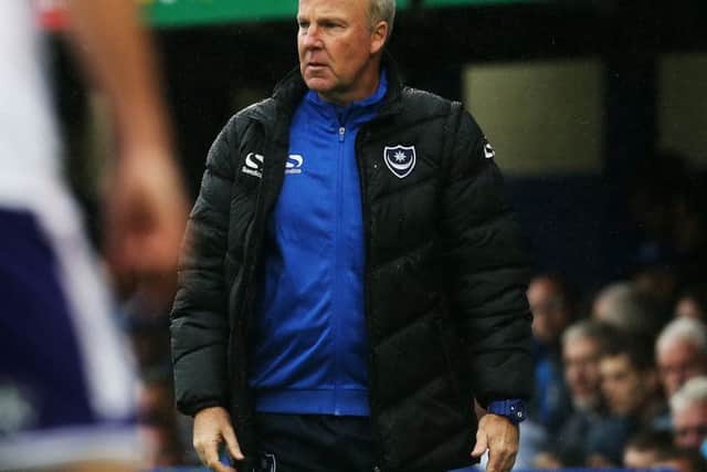 Pompey boss Kenny Jackett Picture: Joe Pepler