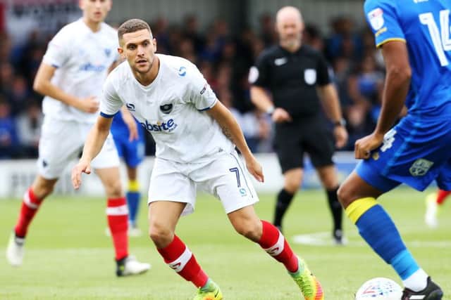 Stuart O'Keefe arrived on loan at Pompey on the same day as Cardiff team-mate Matty Kennedy