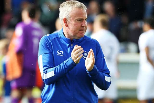 Pompey boss Kenny Jackett Picture: Joe Pepler