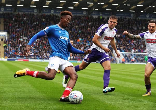 Jamal Lowe. Picture: Joe Pepler