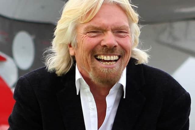 Sir Richard Branson is one of the world's most successful businessmen despite having no GCSEs  Picture: PA