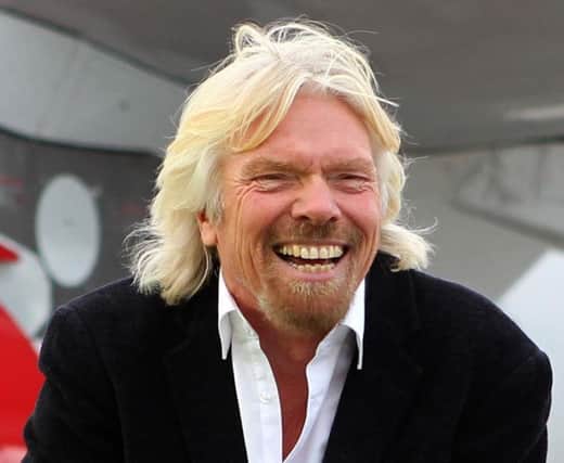 Sir Richard Branson is one of the world's most successful businessmen despite having no GCSEs Picture: PA