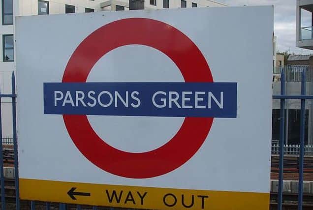 Parsons Green Underground Station. Picture: WikiCommons (Labelled for reuse)