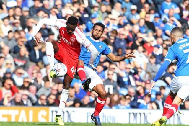 Pompey beat Fleetwood 4-1 in their League One game at Fratton Park. Picture: Joe Pepler/Digital South