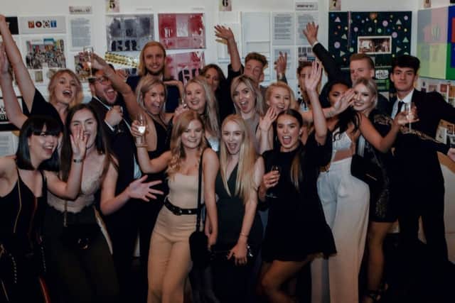 The Topman/Topshop team at The News Rerail and Leisure Awards Pictures: Vernon Nash