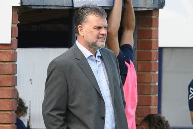 Gosport Borough boss Alex Pike. Picture: Keith Woodland