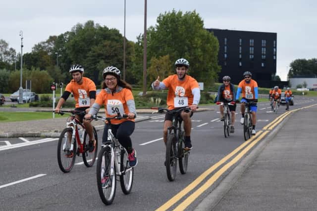 Riders cruise into the Lakeside campus