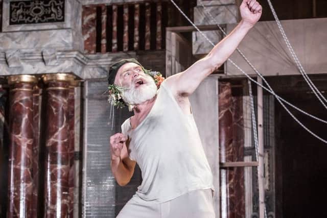 Kevin R McNally as Lear
in the Globe production Picture: Marc Brenner