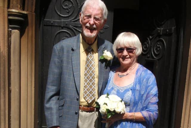 Terry and Helen Wilson returned to Chesterfield to renew their vows